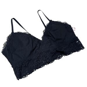 Altar’d State Black Bralette - NWT - Size Large
